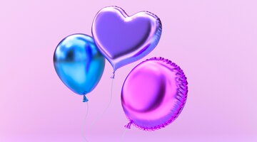 Foto grátis arranjo realista de balões