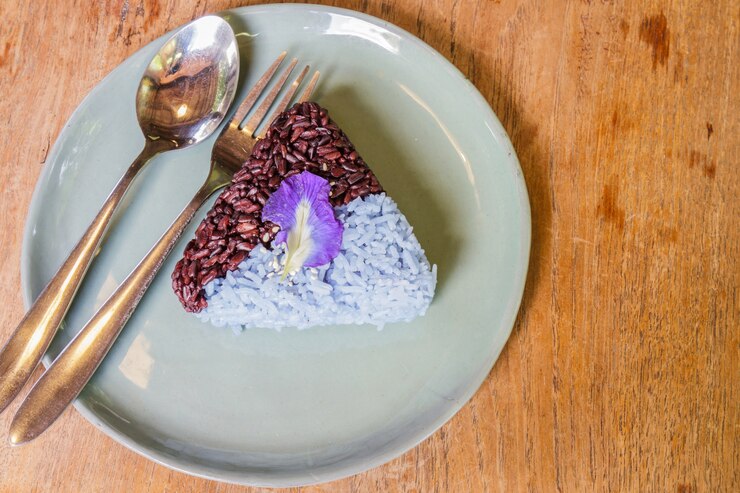 Foto grátis arroz de duas cores