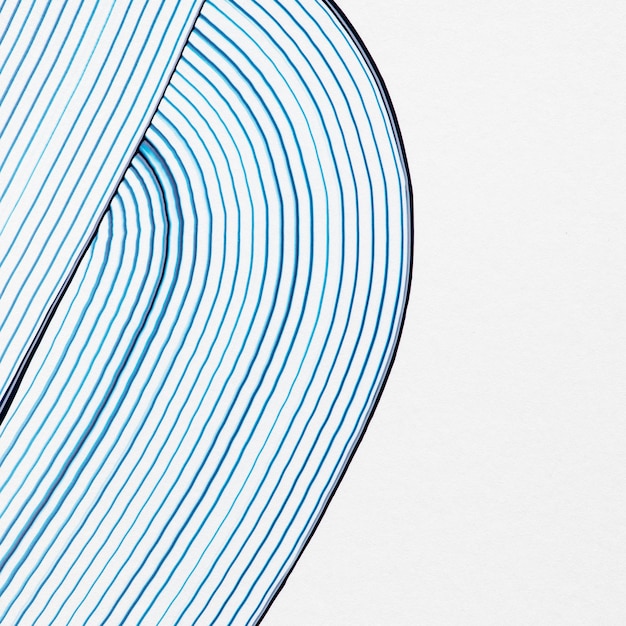 Foto grátis arte abstrata de padrão de onda de fundo azul texturizado