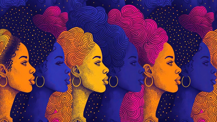 Foto grátis arte digital: 8 milhões de mulheres em greve