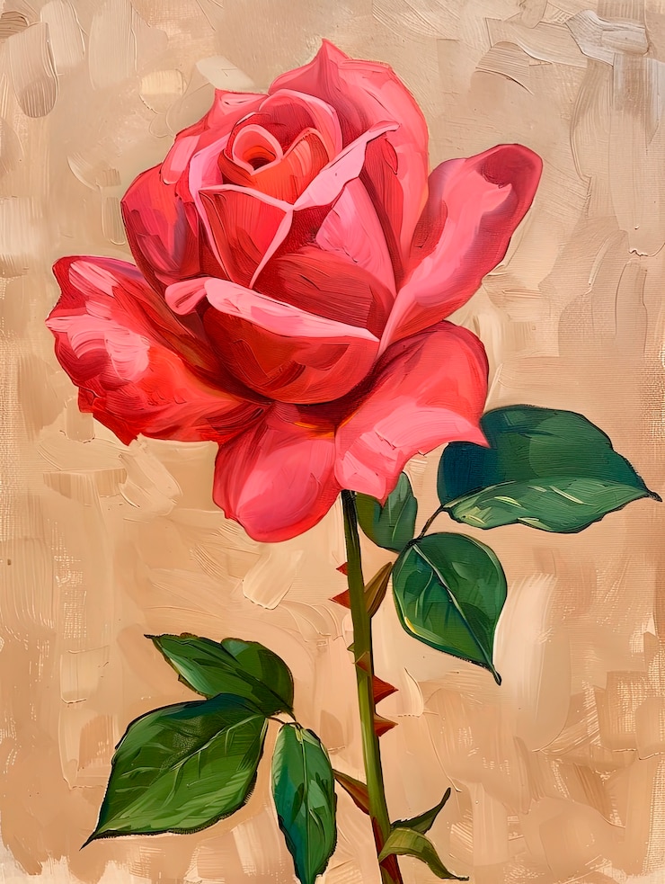Foto grátis arte digital de rosas vintage