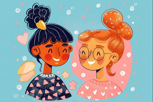 Arte digital para a celebração do Dia Internacional da Mulher e os direitos das mulheres