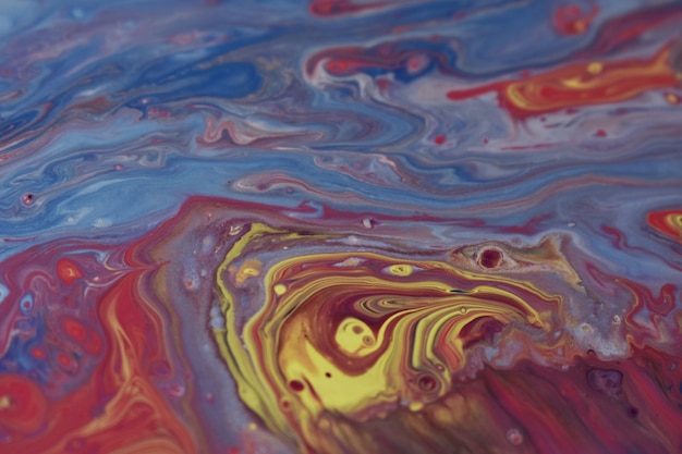 Arte em óleo líquido - ótimo para um fundo artístico