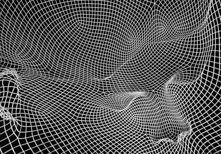 Foto grátis arte quadriculada abstrata