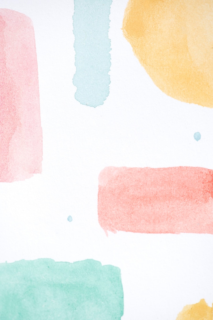 Foto grátis arte única em aquarela em textura de papel