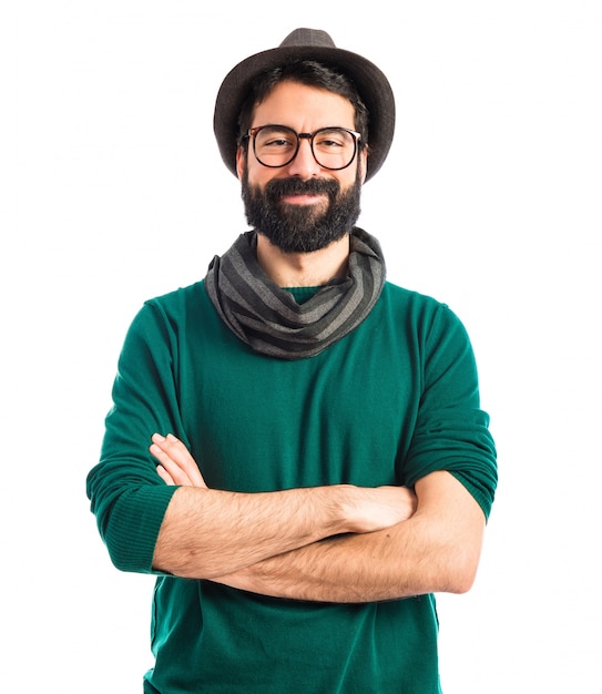 Artista de branco