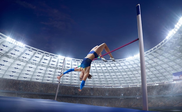 Foto grátis atleta feminina