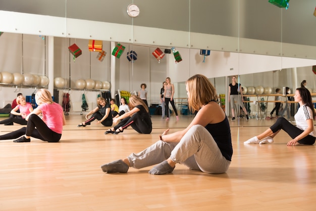 Aula de dança para mulheres