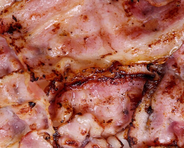 Bacon grelhado delicioso