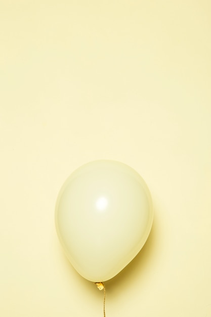 Balão amarelo