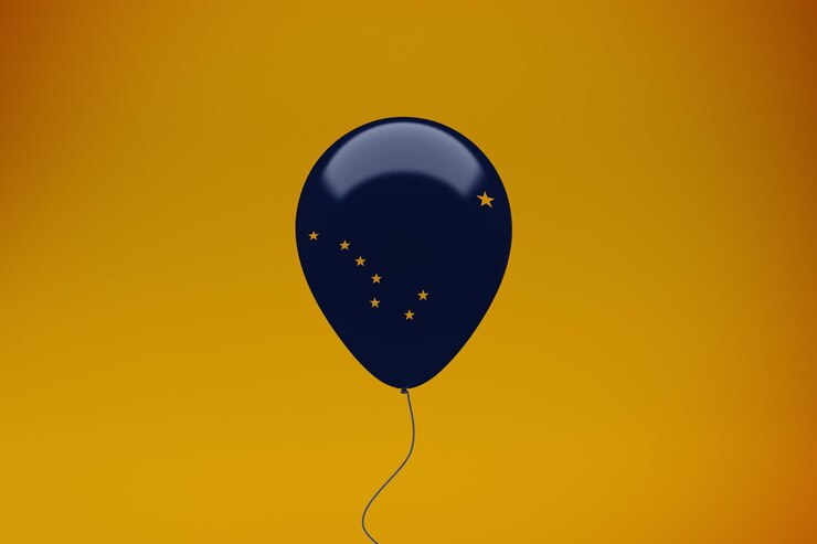 Foto grátis balão do alasca