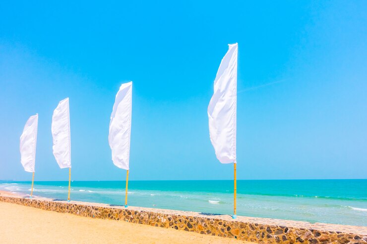 Foto grátis bandeira branca