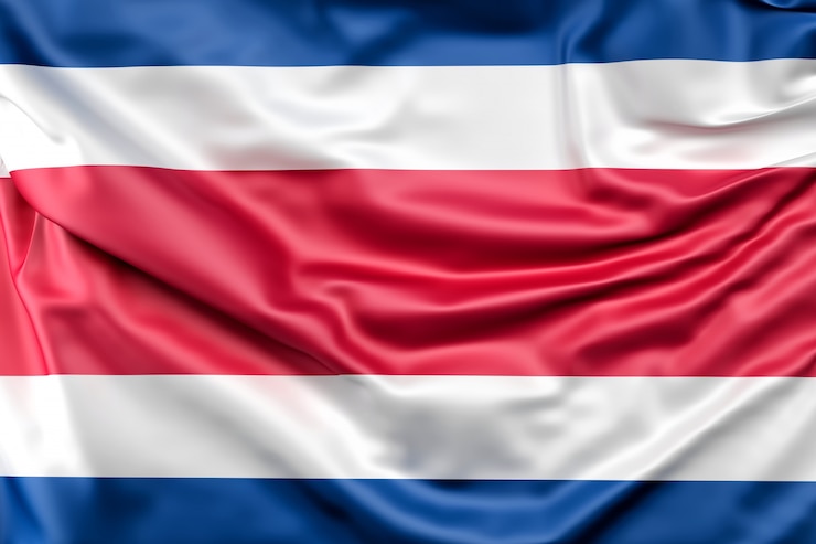 Foto grátis bandeira da costa rica