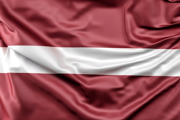 Foto grátis bandeira da letónia