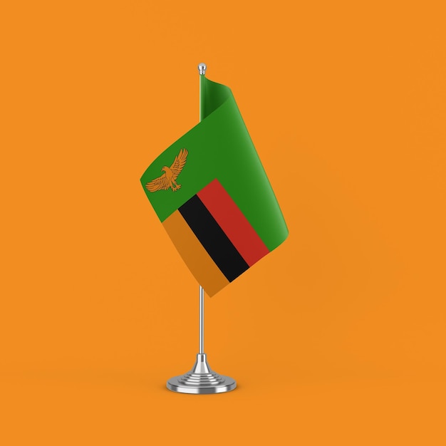 Foto grátis bandeira da zâmbia