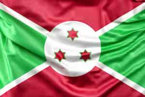 Foto grátis bandeira de burundi