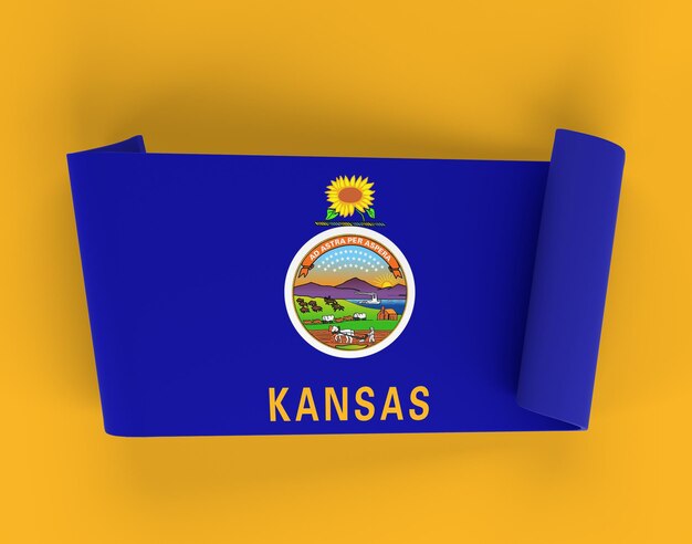 Bandeira de Fita do Kansas