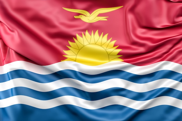 Foto grátis bandeira de kiribati