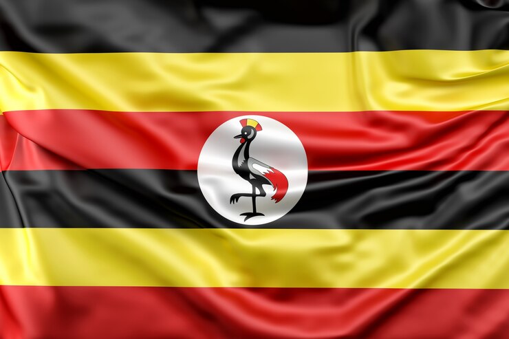Foto grátis bandeira de uganda