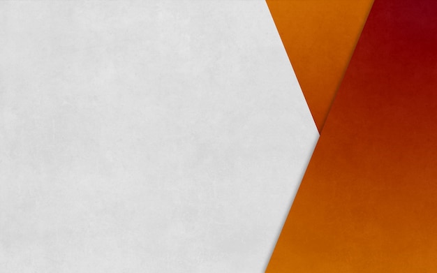 Banner de negócios de fundo de textura de papel em caixa de triângulo laranja brilhante