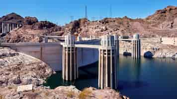 Foto grátis barragem hoover em nevada, eua