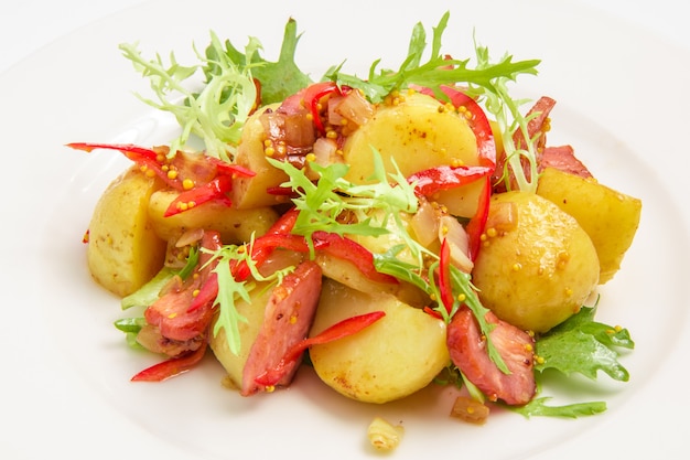 Batata com carne