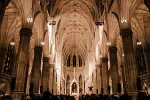 Foto grátis bela arquitetura de uma igreja