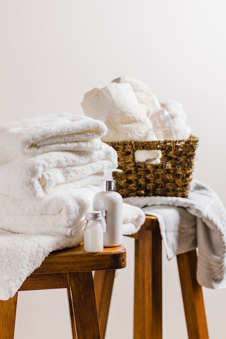Foto grátis bela composição para conceito de spa ou banho