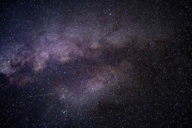 Bela foto de estrelas no céu noturno