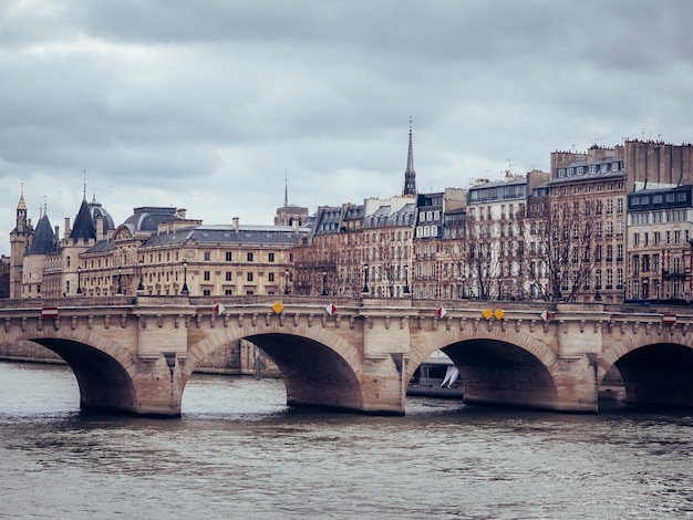 Bela foto de paris, frança