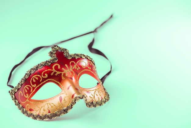Bela máscara para o carnaval