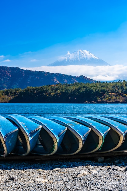 Foto grátis bela paisagem da montanha fuji