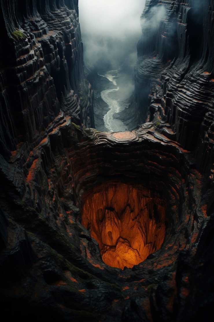 Foto grátis bela paisagem de fantasia medieval