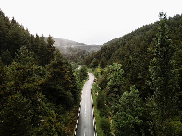 Bela paisagem montanhosa