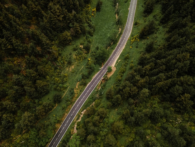 Bela paisagem montanhosa