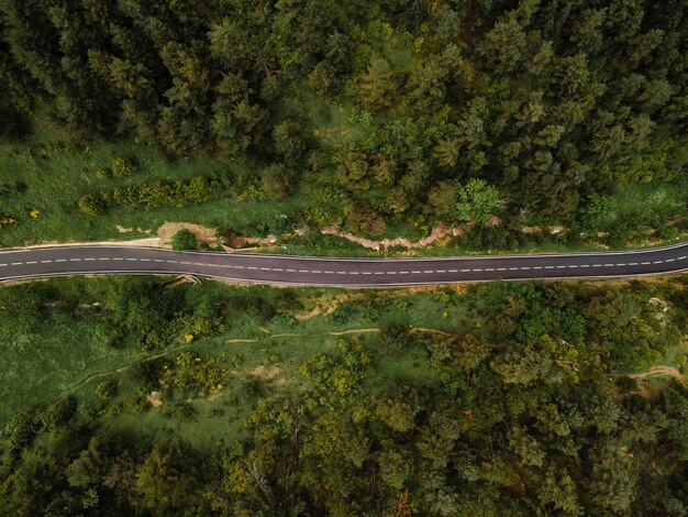 Bela paisagem montanhosa