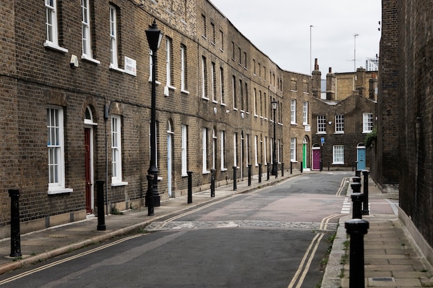 Bela paisagem urbana de ruas de londres