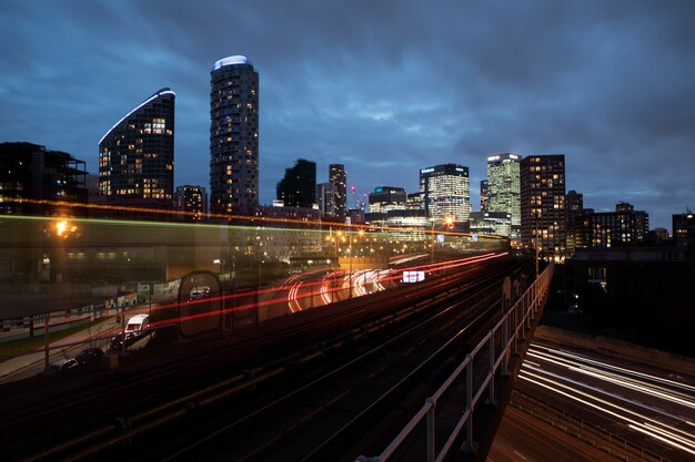 Bela paisagem urbana de ruas de londres