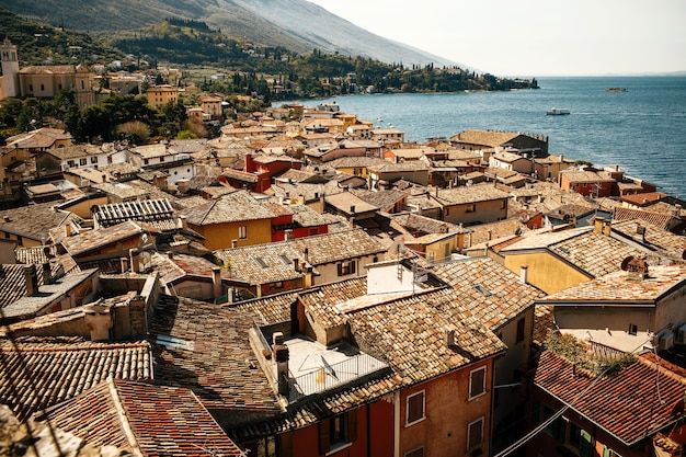 Bela vista da cidade da velha verona, itália