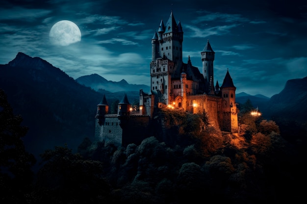 Foto grátis belas arquiteturas de castelos