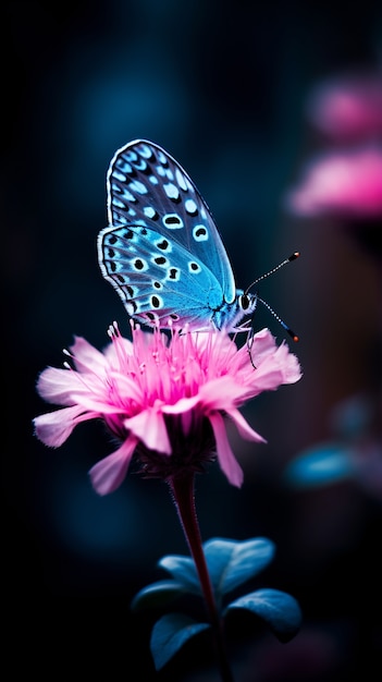 Foto grátis belas borboletas na natureza