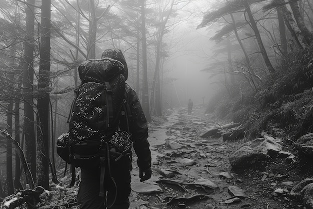 Foto grátis belas paisagens florestais japonesas