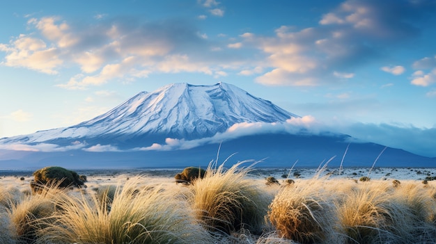 Foto grátis belas paisagens vulcânicas