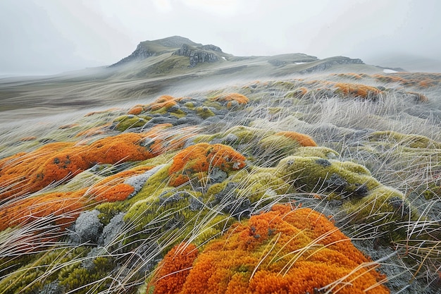 Foto grátis belas plantas em ambiente natural