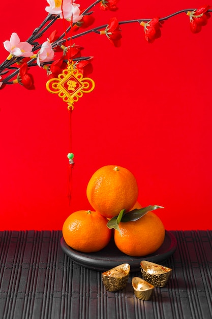 Foto grátis belo conceito de ano novo chinês