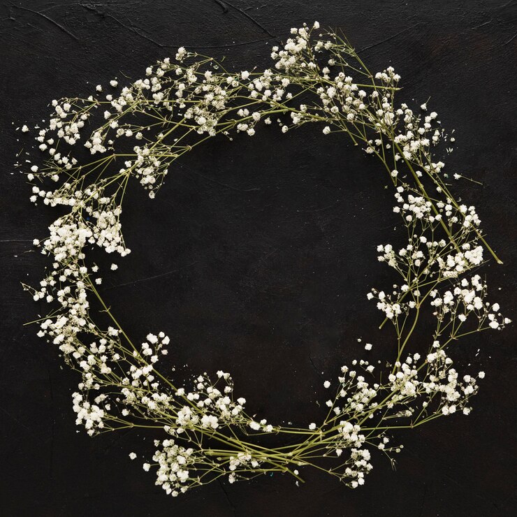 Foto grátis belo conceito floral com espaço de cópia