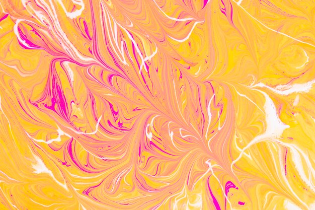 Belo fundo abstrato amarelo e rosa