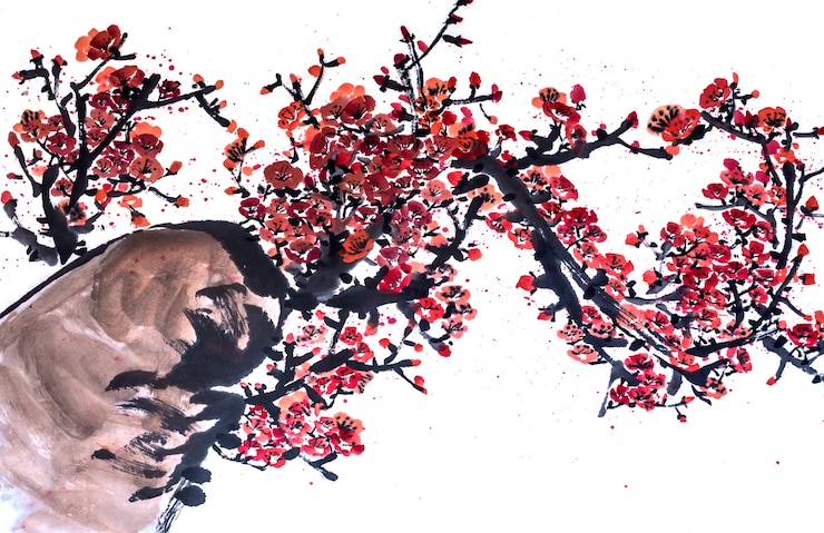 Foto grátis belo japão, paisagem, vermelho, beleza, celebração