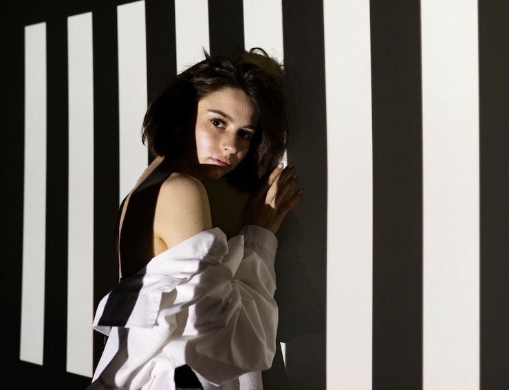 Foto grátis belo retrato de mulher adolescente
