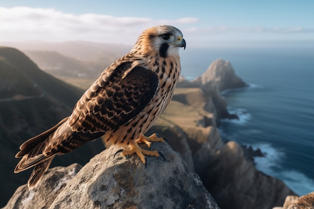 Foto grátis belos falcões na natureza